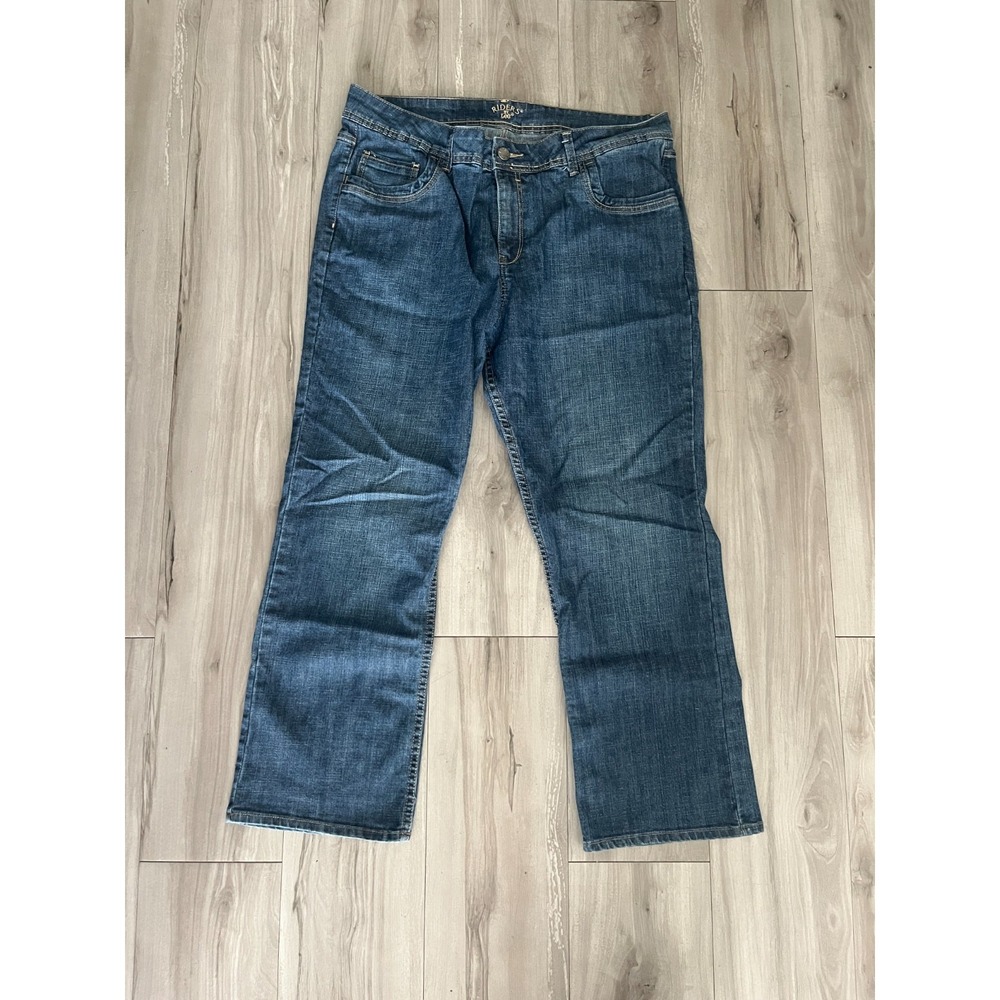 Riders By Lee SlimNet Slimming Jeans‎ Womens 20W Blue Denim Stretch Straight Leg